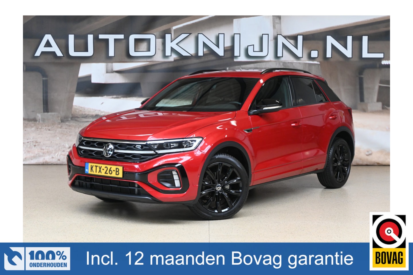 Volkswagen T-Roc - 1.5 TSI R-Line Business+ | IQ. Light | Camera | Elek. klep | 100% (Dealer) onderhouden lab - AutoWereld.nl