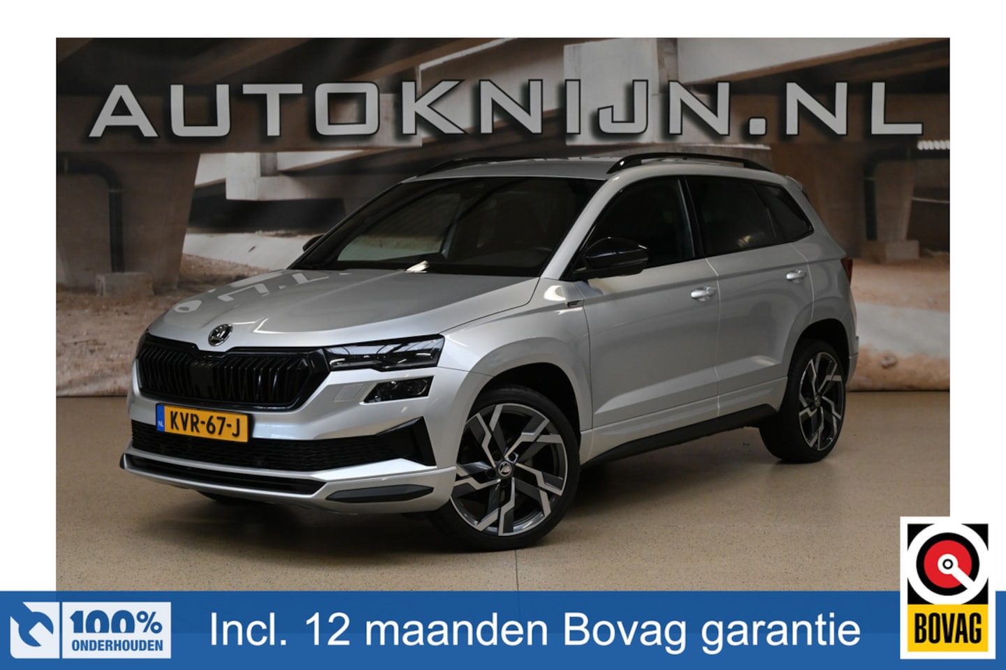 Skoda Karoq - 1.5 TSI ACT Sportline Business | DCC | Matrix | Camera | Winterpakket | 100% (Dealer) onde - AutoWereld.nl