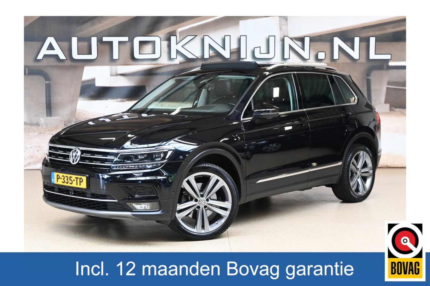 Volkswagen Tiguan - 2.0 TSI 4Motion Highline | DCC | 360° | Memory | Leder | Pano | Trekhaak | Head-up | - AutoWereld.nl
