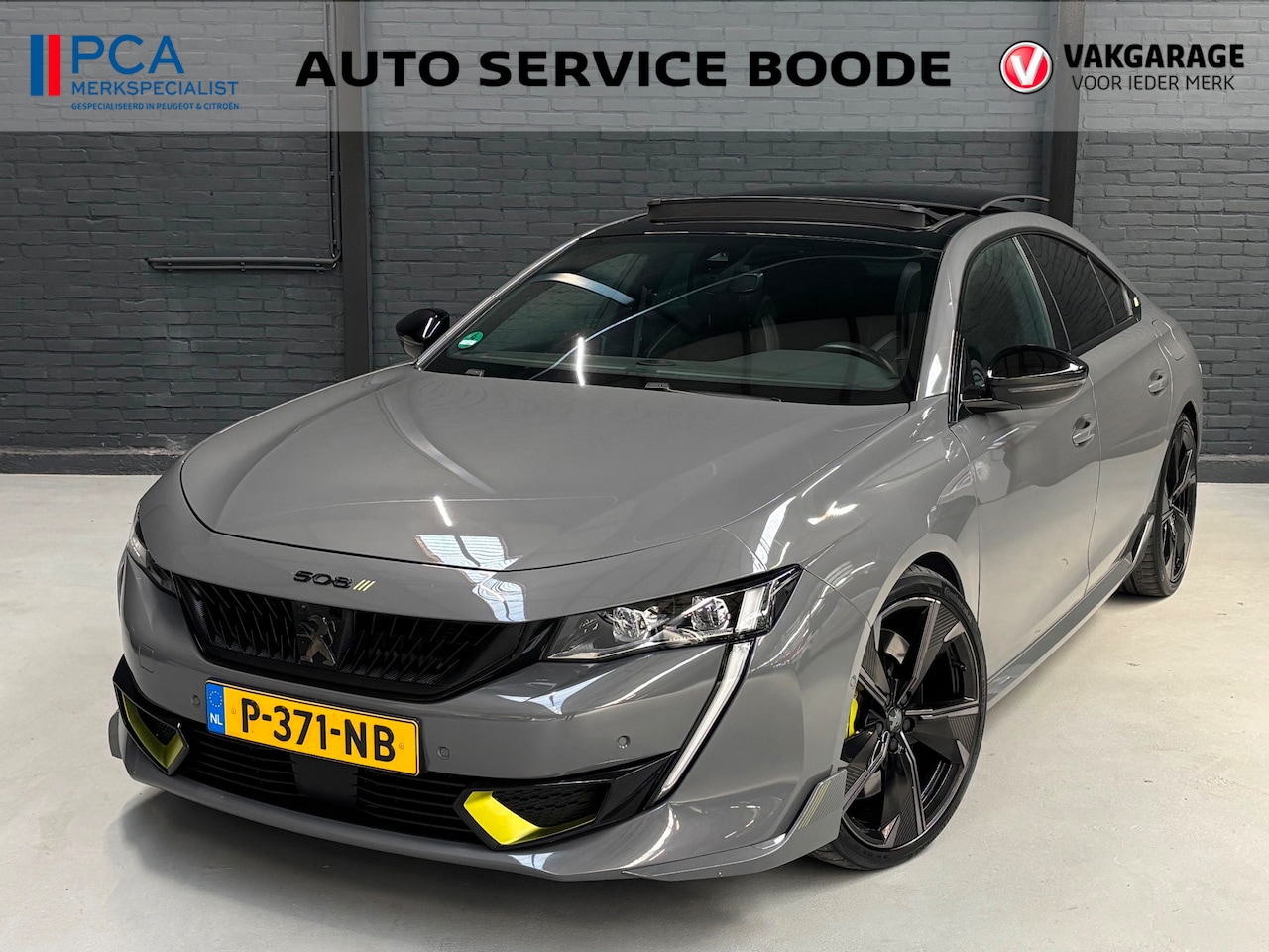 Peugeot 508 - 1.6 HYbrid (360 pk) PSE (Peugeot Sport Engineered) - schuifdak - Full Options - AutoWereld.nl