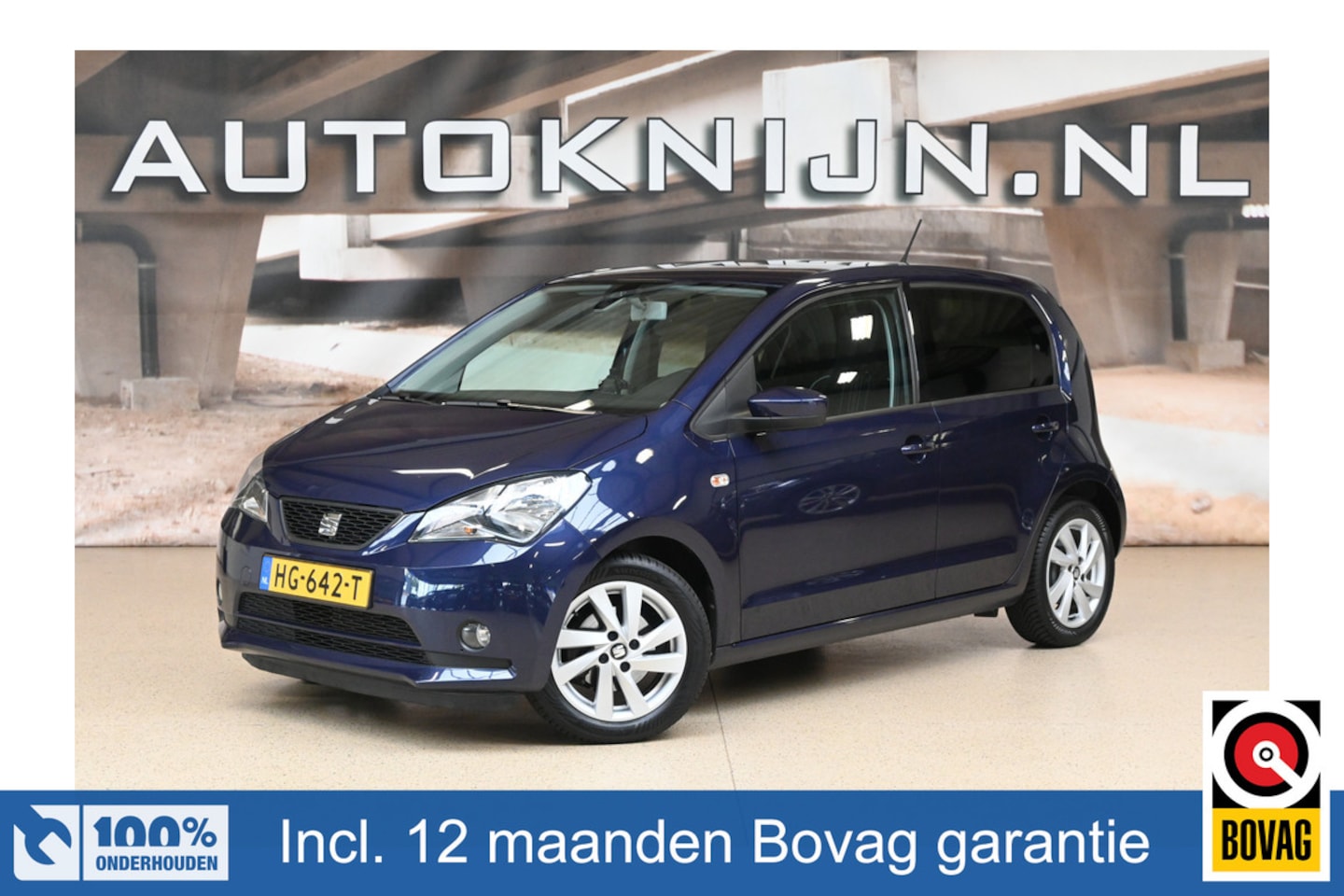 SEAT Mii - 1.0 Sport Connect | Seat sound | Cruise control | PDC | 100% (Dealer) onderhouden label - AutoWereld.nl