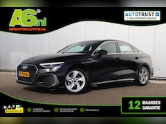 Audi A3 Limousine - 30 TFSI S edition Trekhaak Half Leder Rode Stiksels Navigatie Achteruitrijcamera Stoelverw