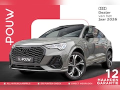 Audi Q3 Sportback - 45 TFSIe 245pk S Edition | SoH 94% | Panoramadak | Trekhaak | Sonos | Carbon