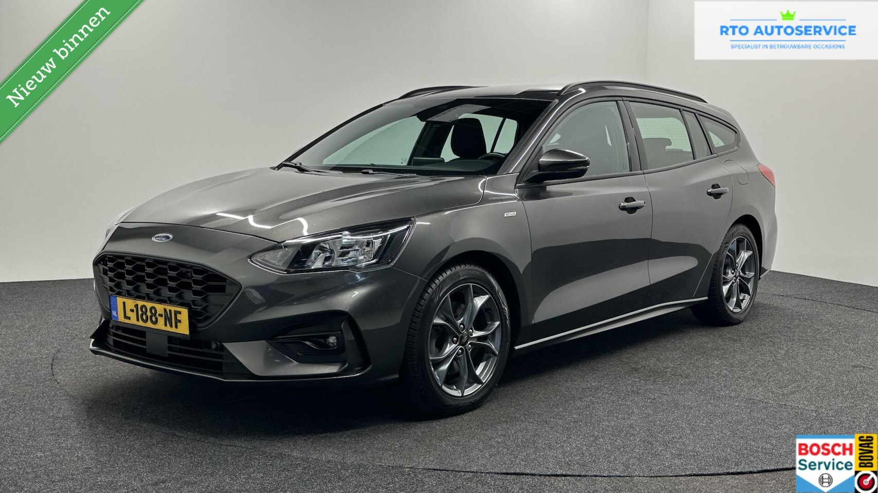 Ford Focus Wagon - 1.0 EcoBoost ST Line Business|Winterpack|Carplay|Navi| - AutoWereld.nl