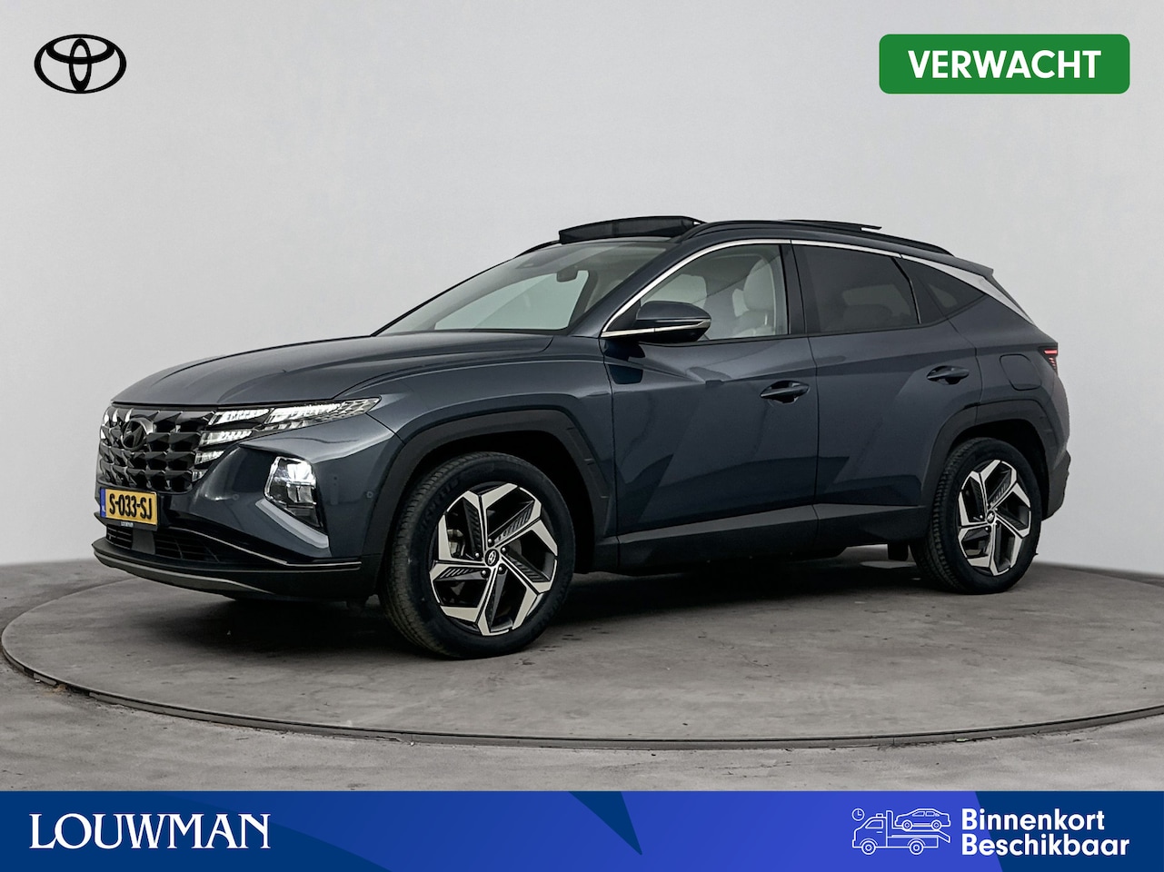 Hyundai Tucson - 1.6 T-GDI PHEV Premium Sky 4WD | Stuur-Stoelverwarming | Blindspot | Elek. Achterklep | - AutoWereld.nl
