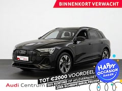 Audi e-tron - 55 quattro S edition 95 kWh 408pk | SOH 94, 42% | Panoramdak | Parkeercamera | Luchtvering