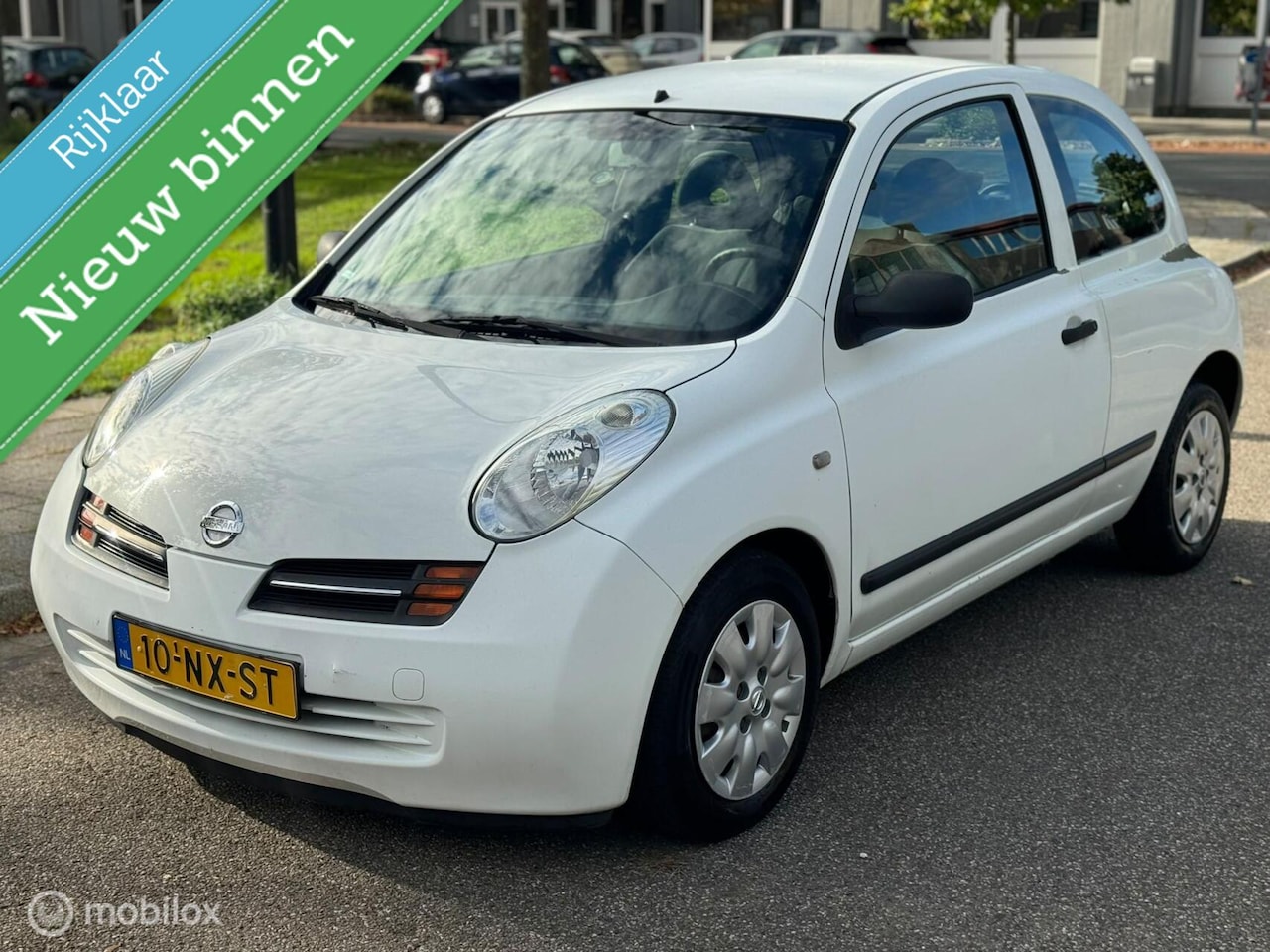 Nissan Micra - 1.2 Acenta|Kettingmotor |Nieuwe APK |NAP |Airco - AutoWereld.nl