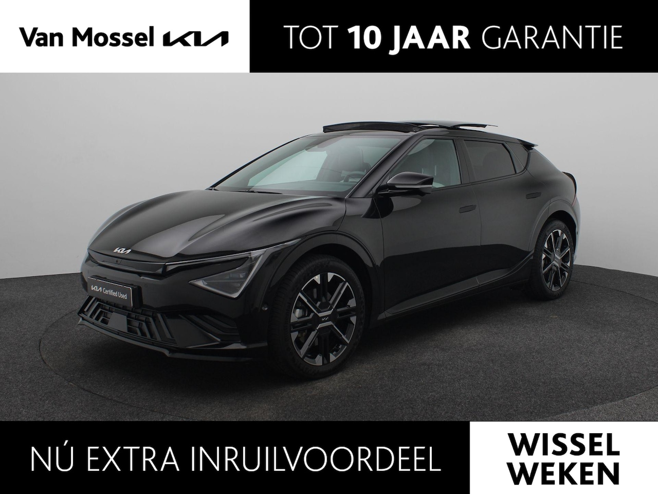 Kia EV6 - GT-Line 84 kWh | Nieuwste Model | Premium Sound | Panoramadak | Stoel-Stuur verwarming | S - AutoWereld.nl