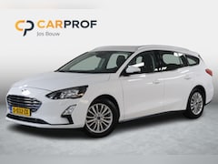 Ford Focus Wagon - 1.0 EcoBoost Titanium Business Clima | Cruise | Carplay | Lichtmetaal | Trekhaak