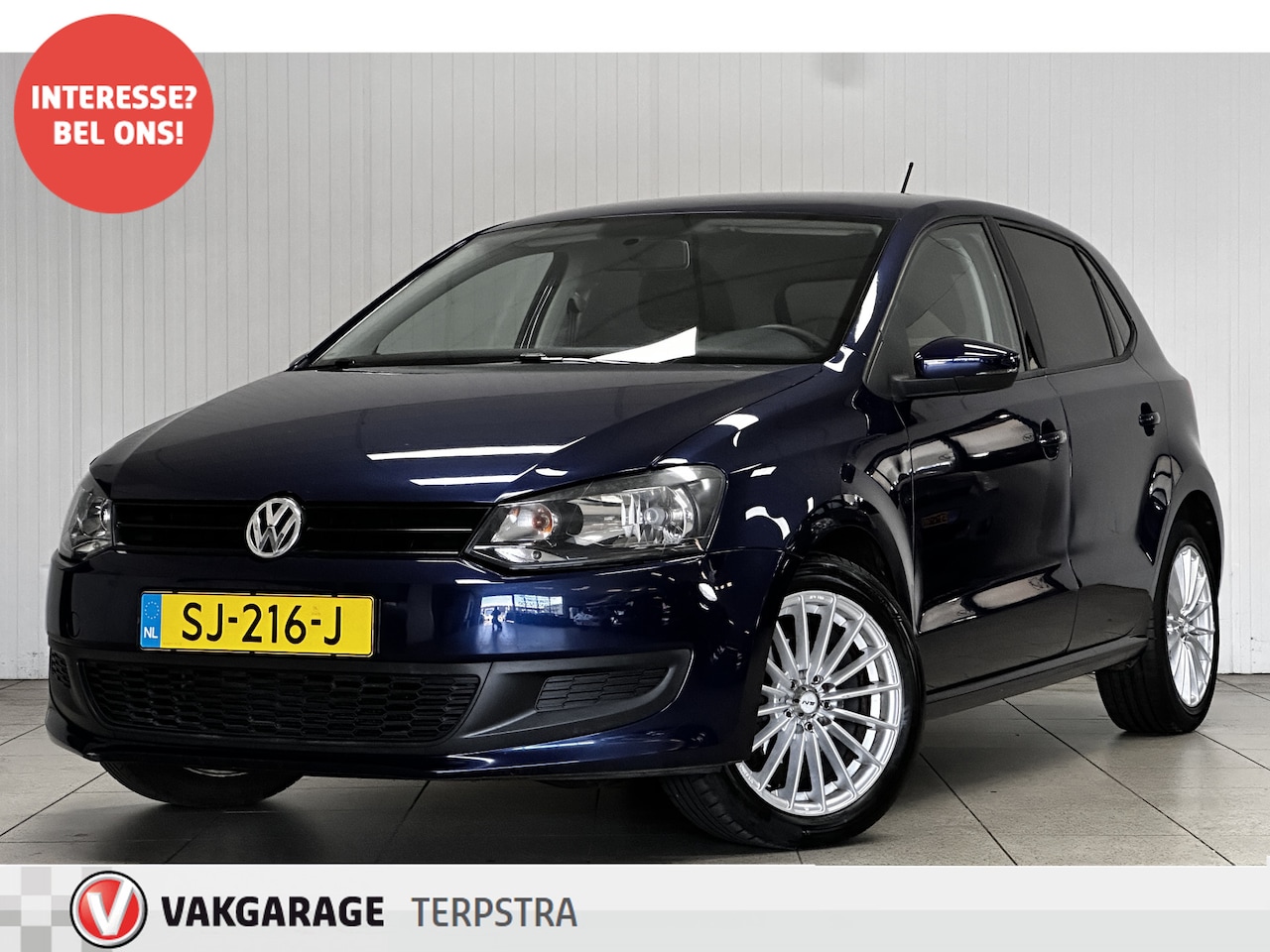 Volkswagen Polo - 1.2-12V Trendline/ Distributieketting vervangen!/ 16'' LMV/ Extra getint glas/ Airco/ C.V. - AutoWereld.nl