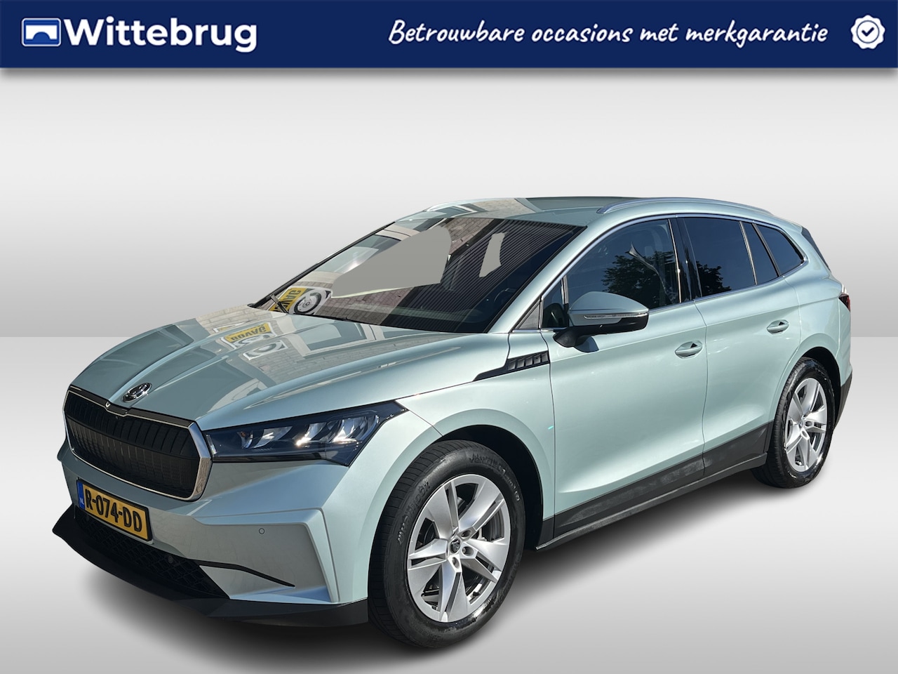 Skoda Enyaq iV - 80 / SOH 91%/ AUTOMAAT/ WARMTEPOMP/ PARK.SENSOREN V+A/ 360 CAMERA/ CRUISE/ STUUR+STOELVERW - AutoWereld.nl
