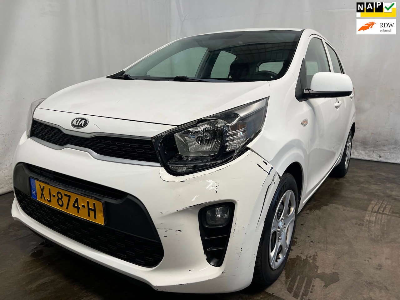 Kia Picanto - 1.0 CVVT EconomyPlusLine SCHADEAUTO!! - AutoWereld.nl