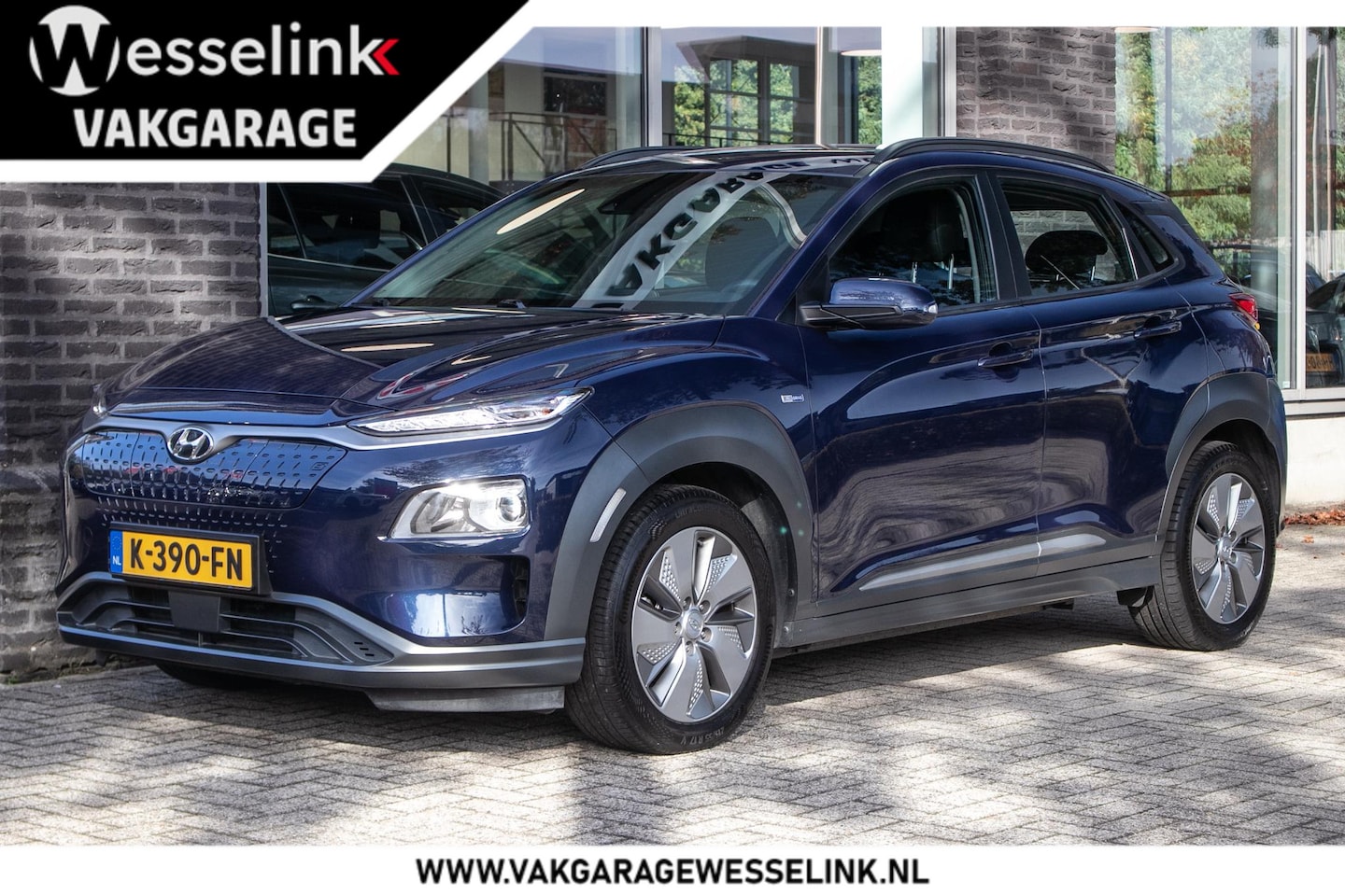 Hyundai Kona Electric - EV Comfort 64 kWh | SOH 100% | Leder | - AutoWereld.nl