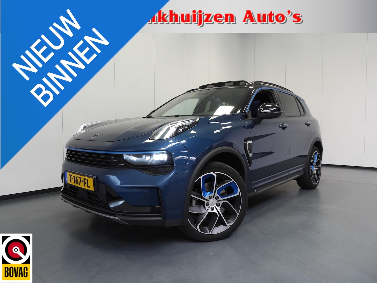 Lynk & Co 01 - 1.5 PHEV Plug-In ZWARTE HEMEL/360CAM/SCHUIFDAK/LED/20"LMV! - AutoWereld.nl