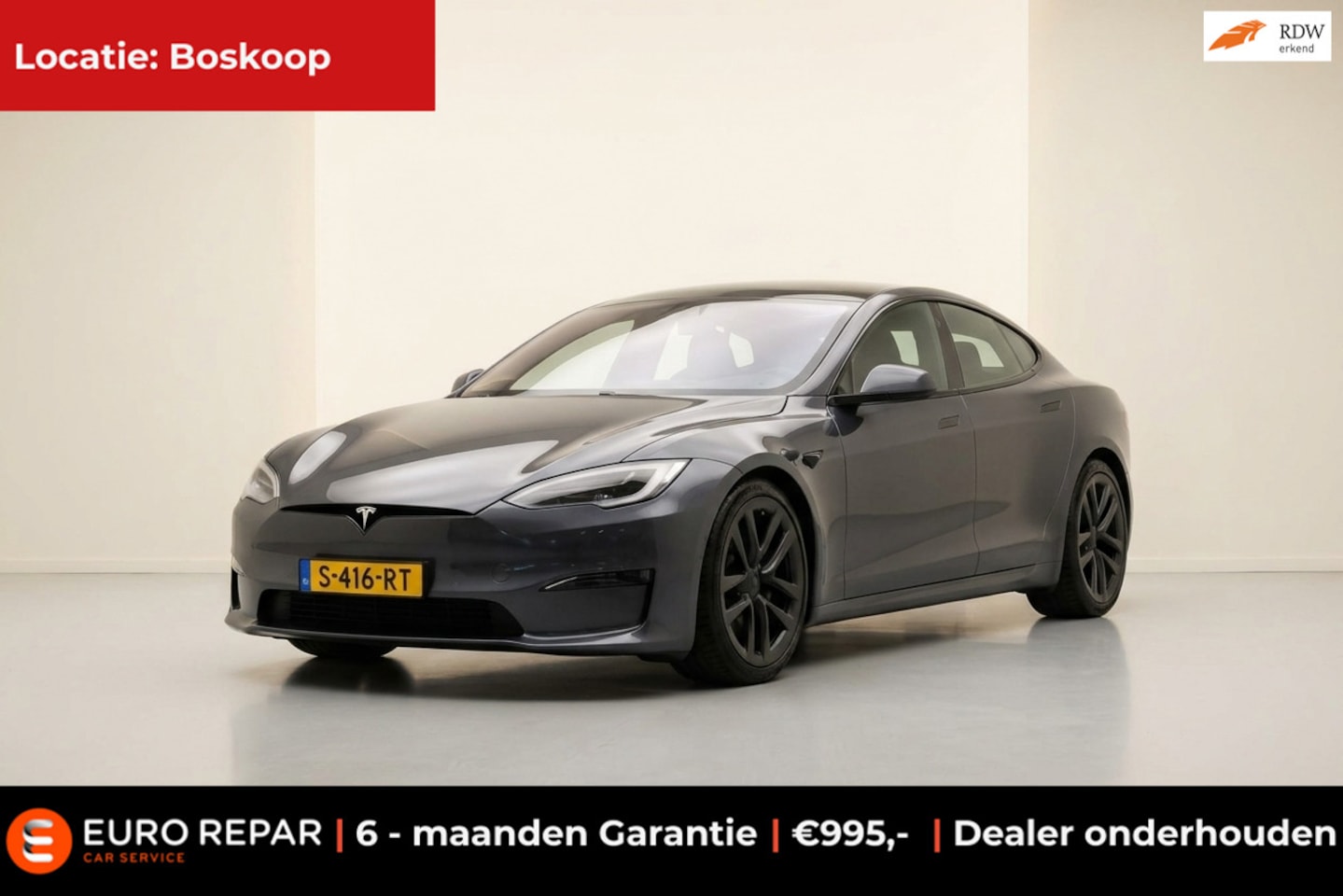 Tesla Model S - Dual Motor AWD 90 kWh 671PK LONG RANGE - AutoWereld.nl
