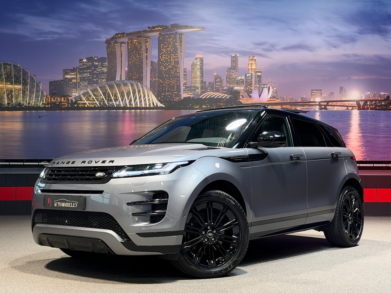 Land Rover Range Rover Evoque - 1.5 P270e PHEV AWD Dynamic SE Eiger Grey|Panorama|360Camera|Meridian - AutoWereld.nl
