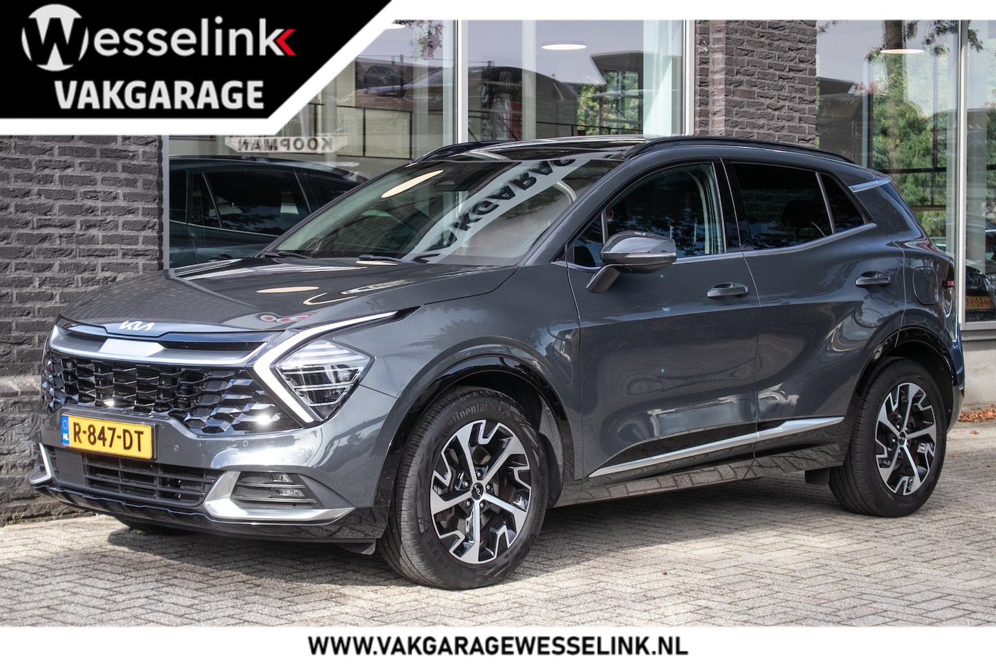 Kia Sportage - 1.6 T-GDi Hybrid DynamicPlusLine | Leder | Carplay | Schuif/kanteldak | - AutoWereld.nl