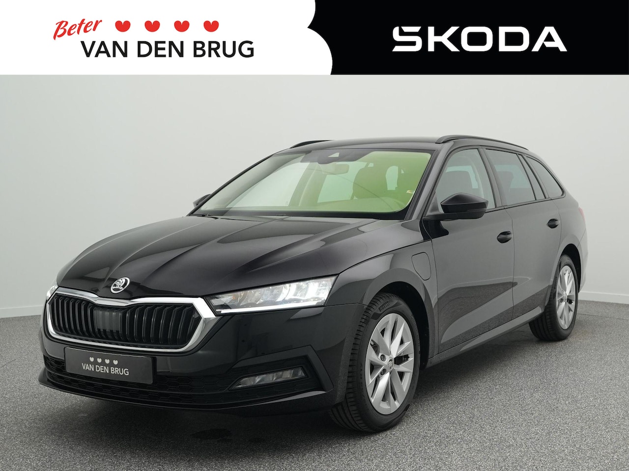 Skoda Octavia Combi - 1.4 TSI iV PHEV Business Edition | Trekhaak | Adapt Cruise | Navigatie | Smartlink | Led k - AutoWereld.nl