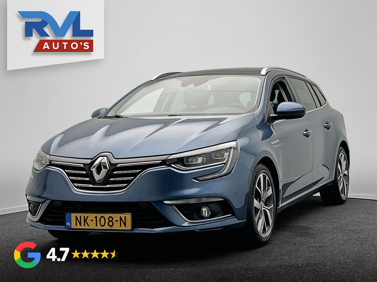 Renault Mégane Estate - 1.2 TCe Bose Automaat| Origineel NL | Trekhaak | Head-Up | Panoramadak | Cruise/Control | - AutoWereld.nl