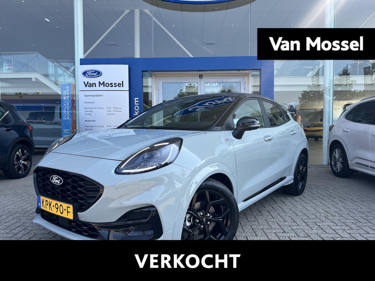 Ford Puma - 1.0 EcoBoost Hybrid ST-Line | 155PK! | Automaat | Black Package | DEMO | Stoel/stuur voorr - AutoWereld.nl