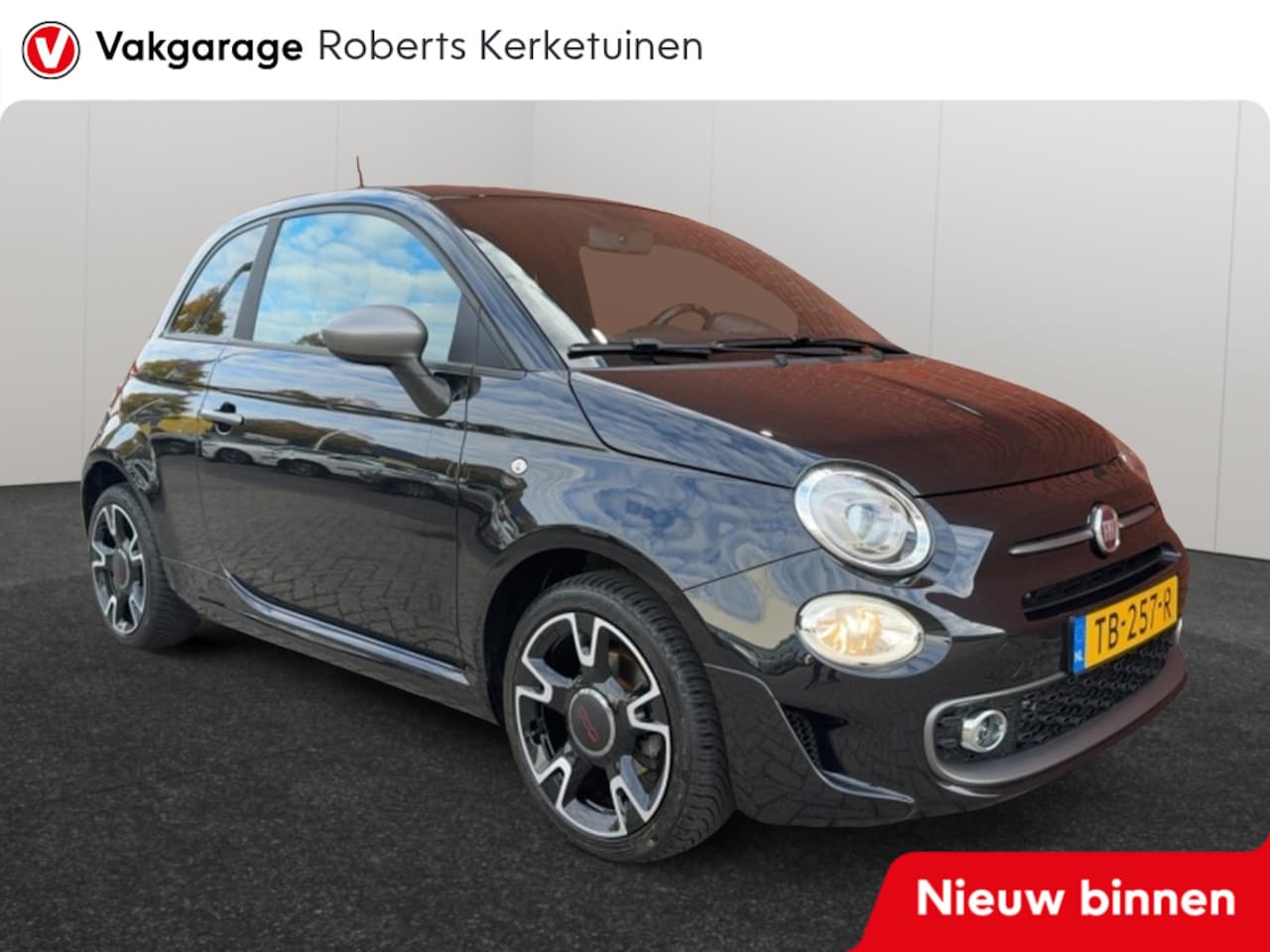 Fiat 500 - 0.9 TwinAir Turbo Sport 105PK 105PK Sportinterieur Half Leder - AutoWereld.nl
