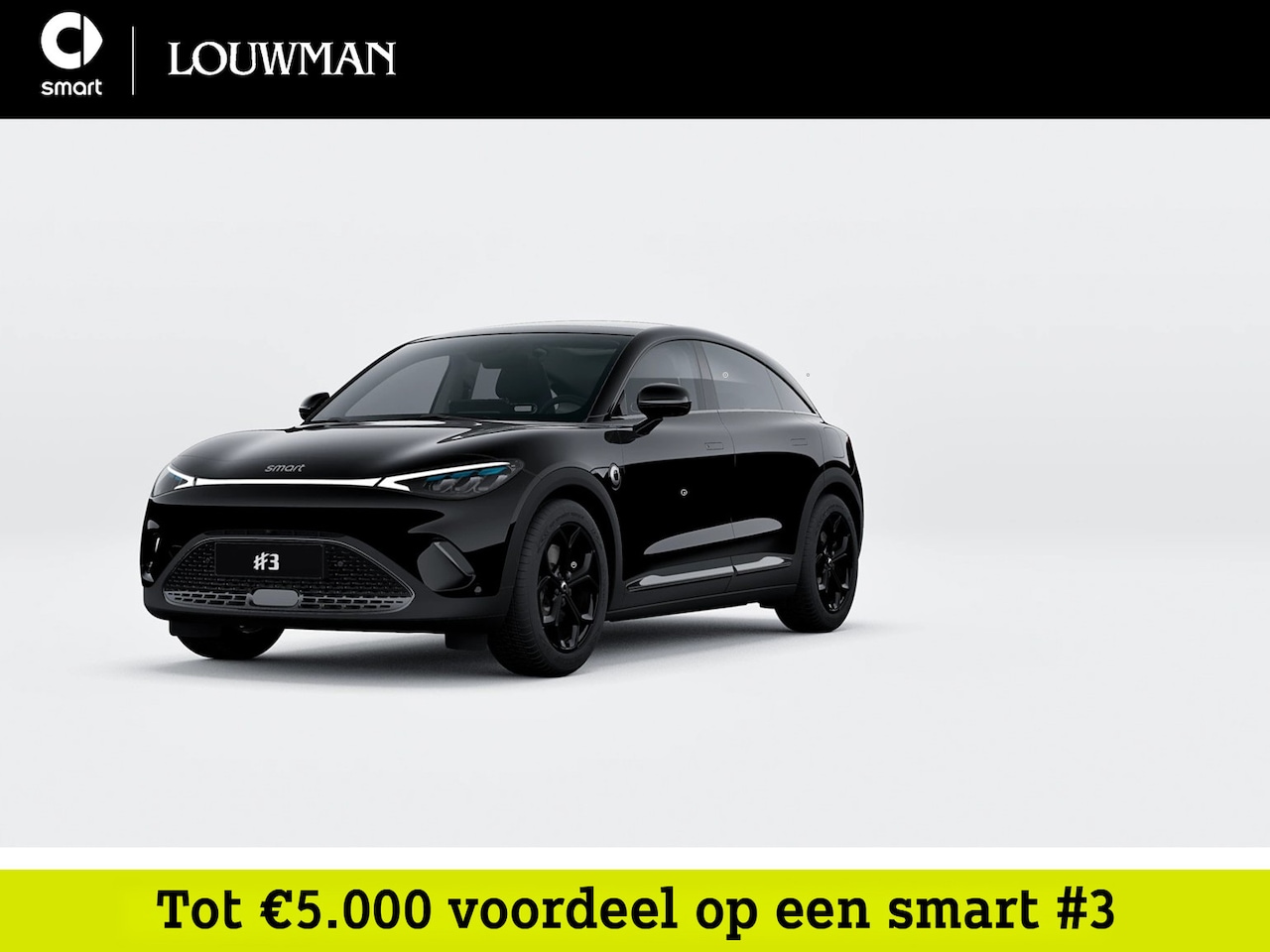 Smart #3 - Pro+ Black Collection 66 kWh | Panoramadak | Memorypakket voorstoelen | Sfeerverlichting 6 - AutoWereld.nl