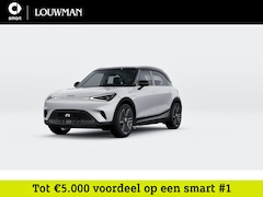 Smart #1 - 1 Pro 49 kWh | Adapt. cruise control | Anti-diefstal alarm | Stoelverwarming | Elektrisch