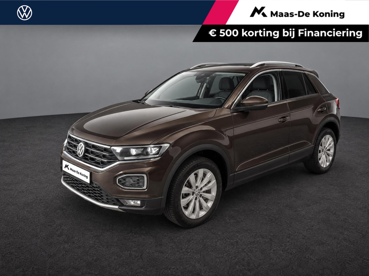 Volkswagen T-Roc - 1.0 TSI 115pk Style · Panoramadak · Camera · Stoelverwarming · P-Sensoren · Apple/Android - AutoWereld.nl