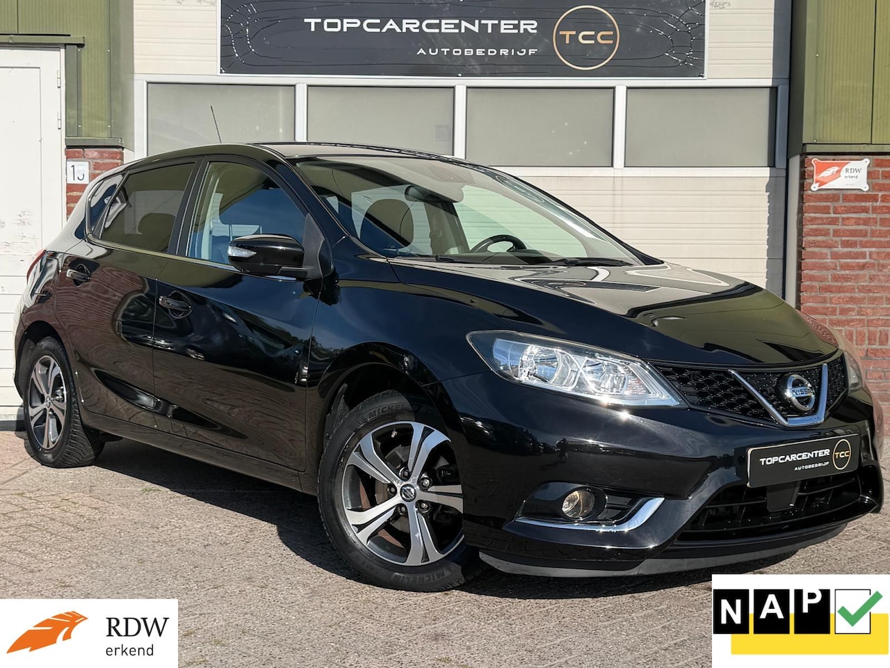 Nissan Pulsar - 1.2 DIG-T Acenta/NAVI/CAMERA/KEYLESS/TREKH/NAP - AutoWereld.nl