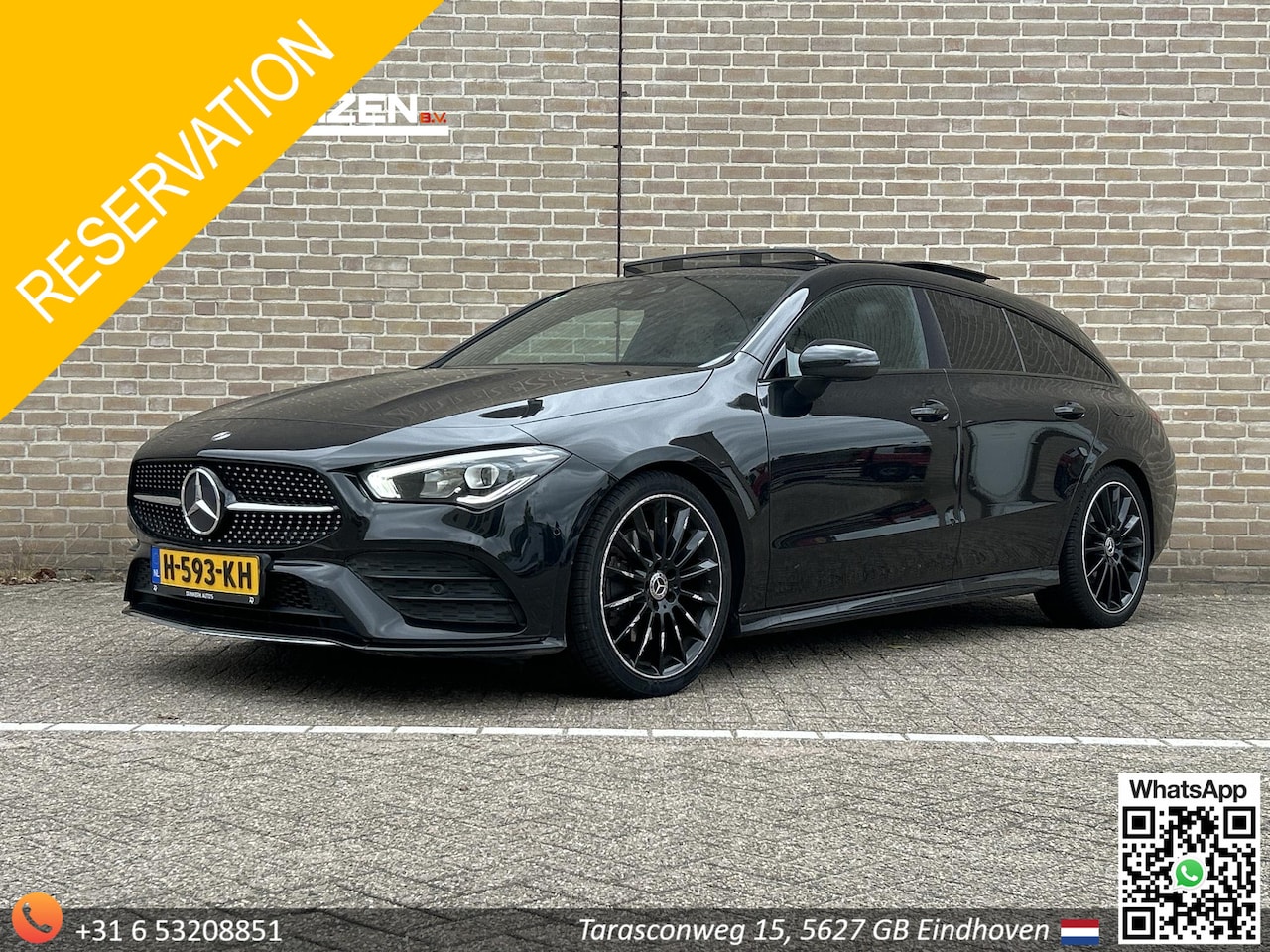 Mercedes-Benz CLA-klasse Shooting Brake - 200 Advantage | € 12.350,- NETTO! | Pano | Leder | Climate | Cruise | Navi | - AutoWereld.nl