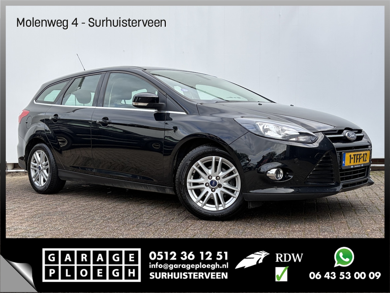 Ford Focus Wagon - 1.0 EcoBoost Edition Plus Trekhaak Nav/Cruise DB-Riem vv Voll.Onderhoud EXPORT?! - AutoWereld.nl