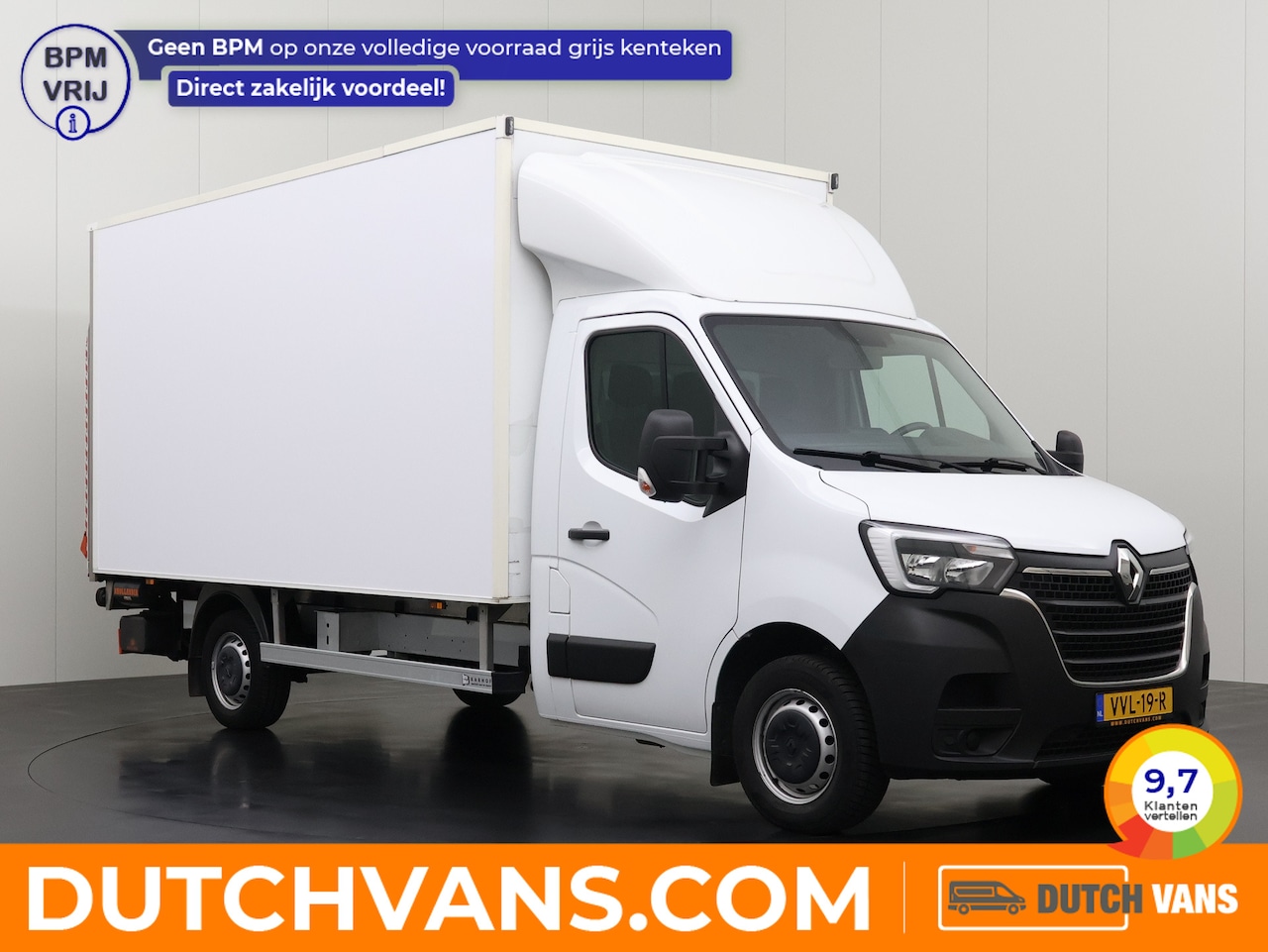 Renault Master - 2.3DCi 145PK Bakwagen+Laadklep | 1152Kg Laadvermogen | Navigatie | Camera | Multimedia | A - AutoWereld.nl