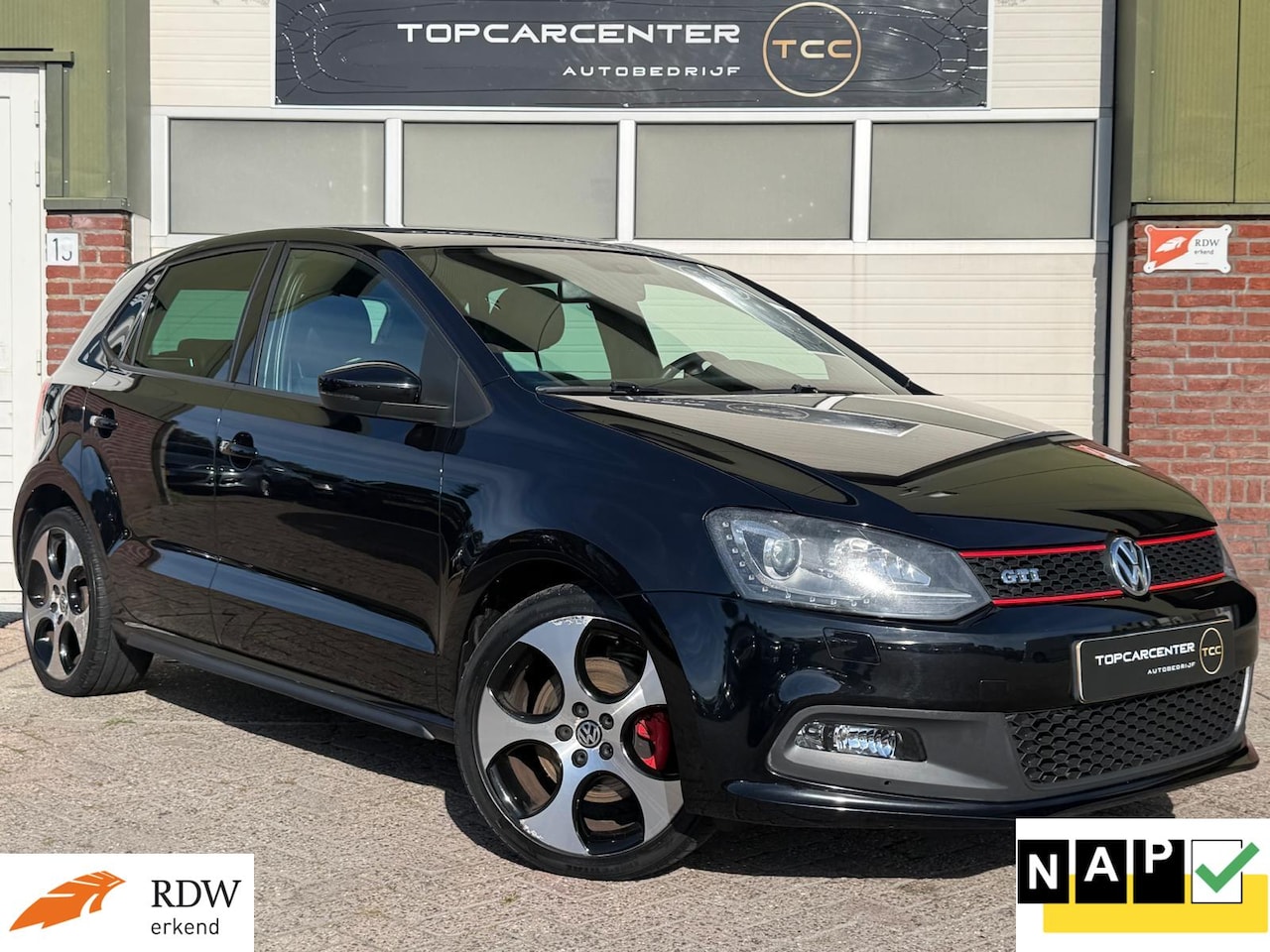 Volkswagen Polo - 1.4 TSI GTI/AIRCO/NAVI/STOELV/CRUISE/APK/NAP - AutoWereld.nl