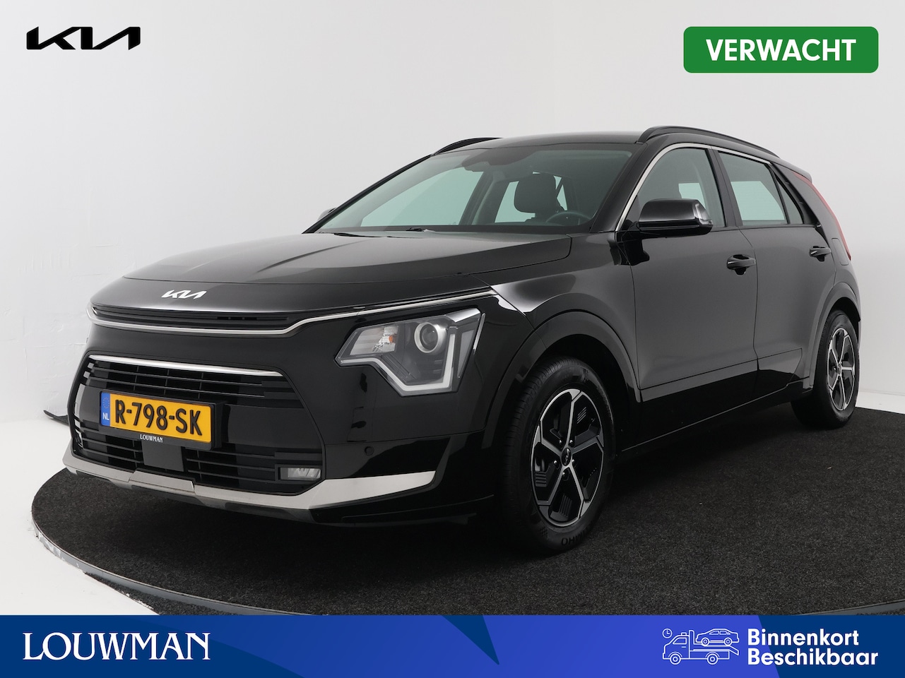 Kia Niro - 1.6 GDi Hybrid Dynamicline 1e Eigenaar - AutoWereld.nl