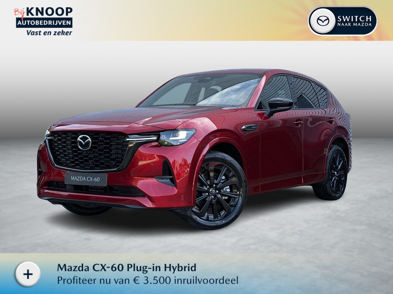 Mazda CX-60 - 2.5 e-SkyActiv PHEV Homura Plus | Modeljaar 2026| € 3.500,- VOORRAADKORTING! - AutoWereld.nl