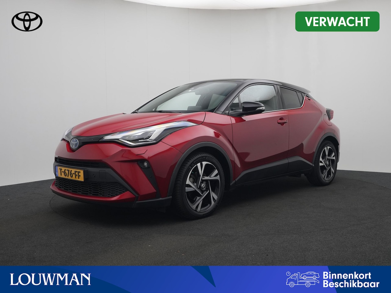Toyota C-HR - 2.0 Hybrid Executive | Parkeersensoren V+A | Blindspot | Stuur-Stoelverwarming | - AutoWereld.nl