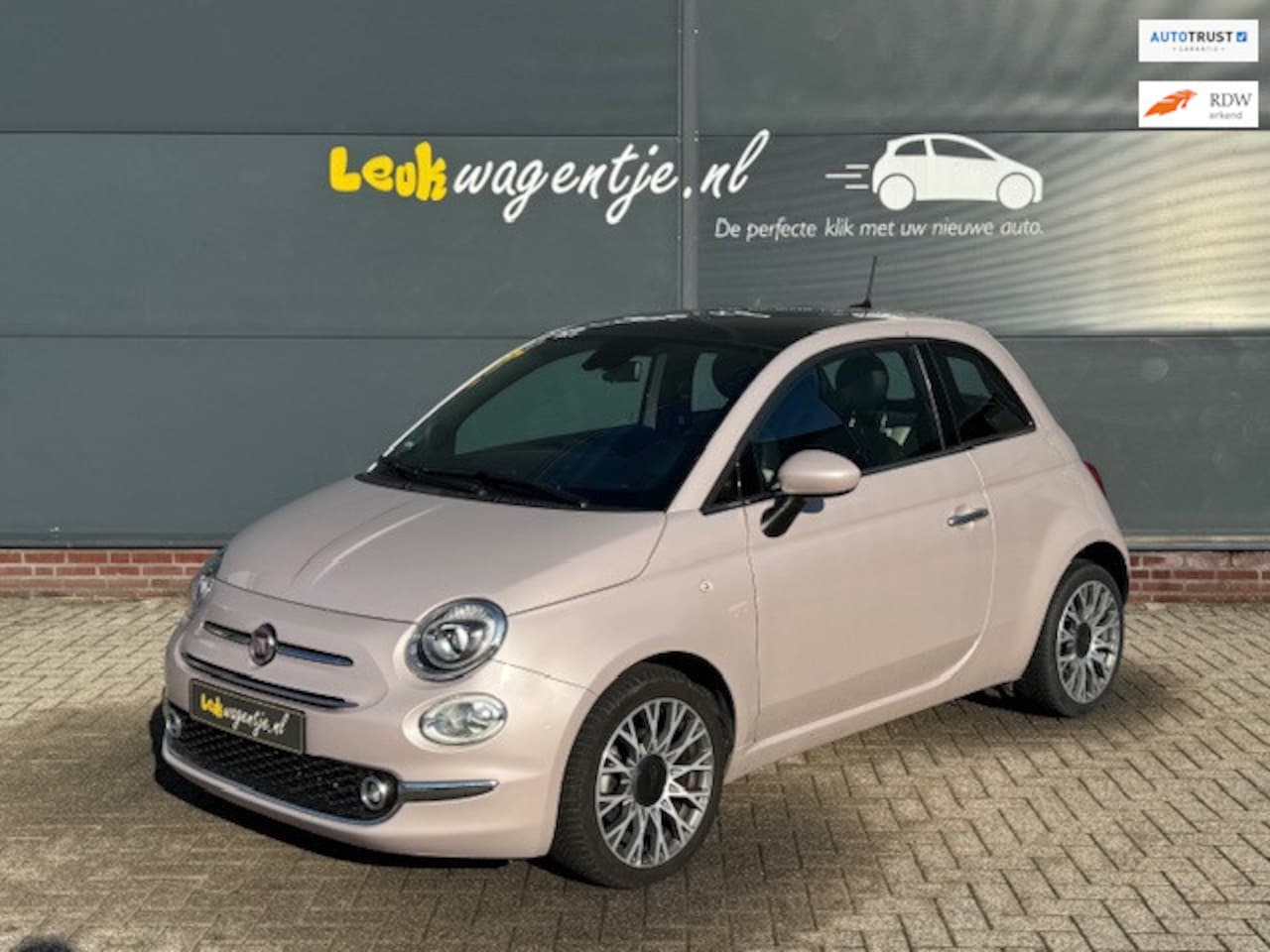 Fiat 500 - 1.0 Hybrid Star *carplay *climate *cruise *16 inch - AutoWereld.nl