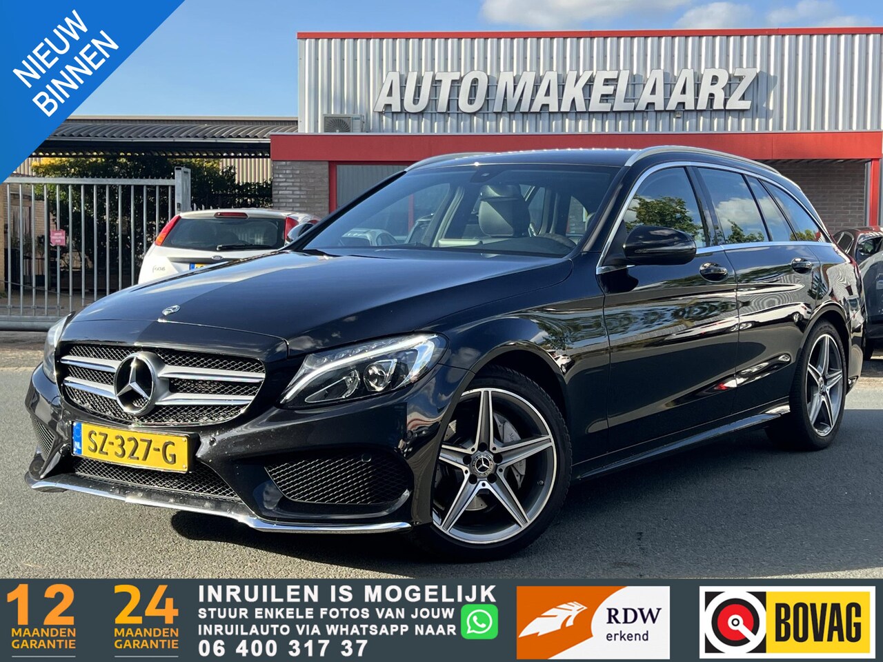 Mercedes-Benz C-klasse Estate - 180 AMG | LED LEDER TREKHAAK BLIND SP. - AutoWereld.nl