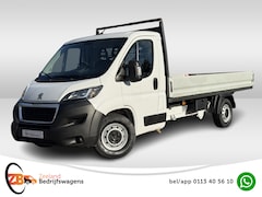 Peugeot Boxer - 335 2.2 BlueHDi 165 L4 Pick-up | Open laadbak | Trekhaak 3.5T | Cruisec. | Airco