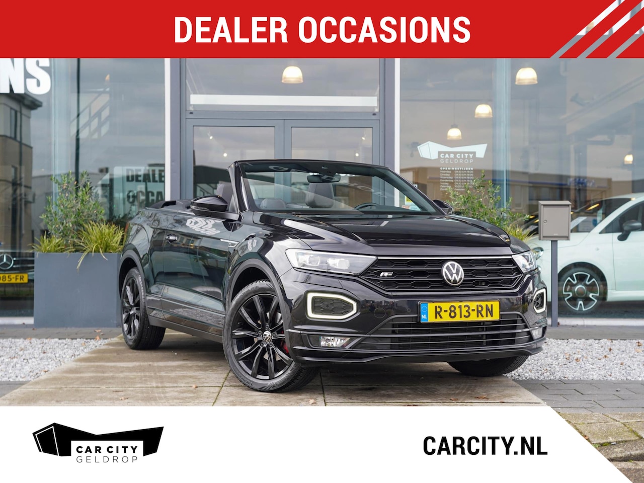 Volkswagen T-Roc Cabrio - 1.5 TSI 150pk Automaat R-Line / Trekhaak / Adaptive Cruise / Camera - AutoWereld.nl