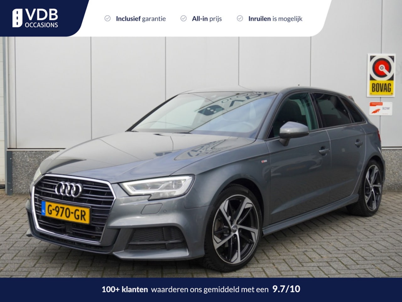 Audi A3 Sportback - 35 TFSI S-line CoD Design ProLine | Leder | Virtual cockpit | CarPlay | Keyless - AutoWereld.nl
