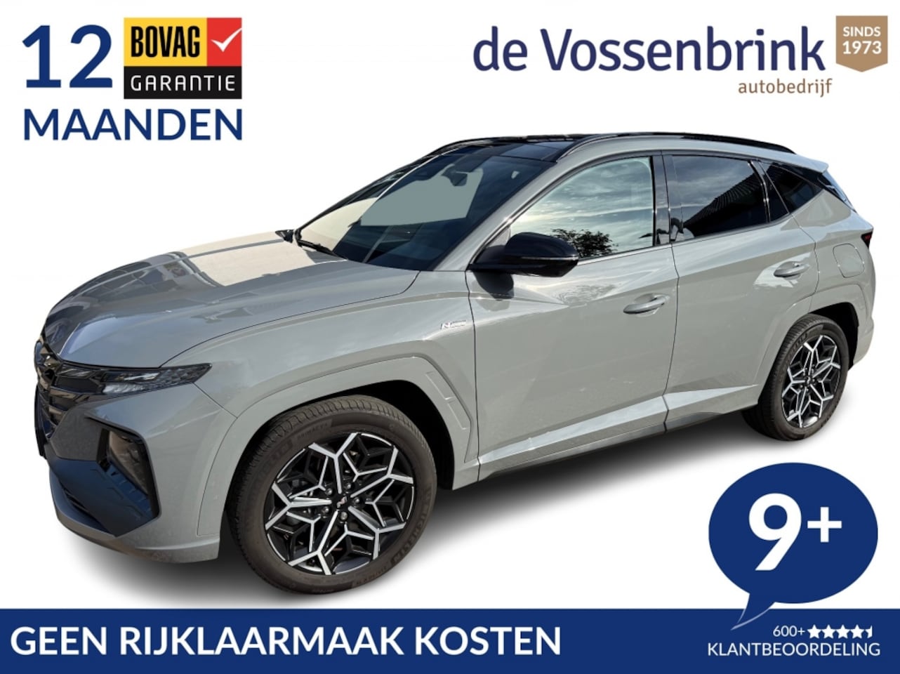 Hyundai Tucson - 1.6 T-GDI PHEV N Line Sky 4WD Automaat 1e Eig. NL-Auto *Geen Afl. kosten* - AutoWereld.nl