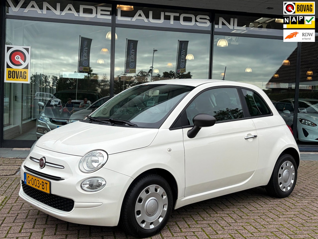 Fiat 500 - 1.2 Young Airco Cruise DAB NL-Auto NAP Volledig Daeleronderhouden! - AutoWereld.nl