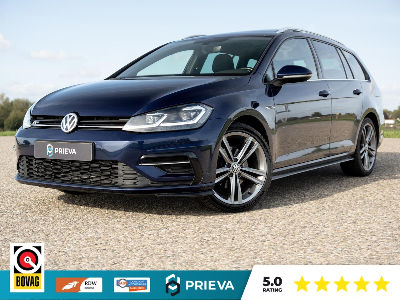 Volkswagen Golf Variant - 1.5 TSI R-Line | Pano | Navi | DSG - AutoWereld.nl