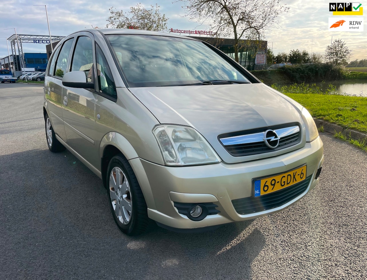 Opel Meriva - 1.6-16V Temptation 1.6-16V Temptation, Aut, Trekhaak, Cruise, Airco, Elektr ramen, Radio CD speler, Geen impo - AutoWereld.nl