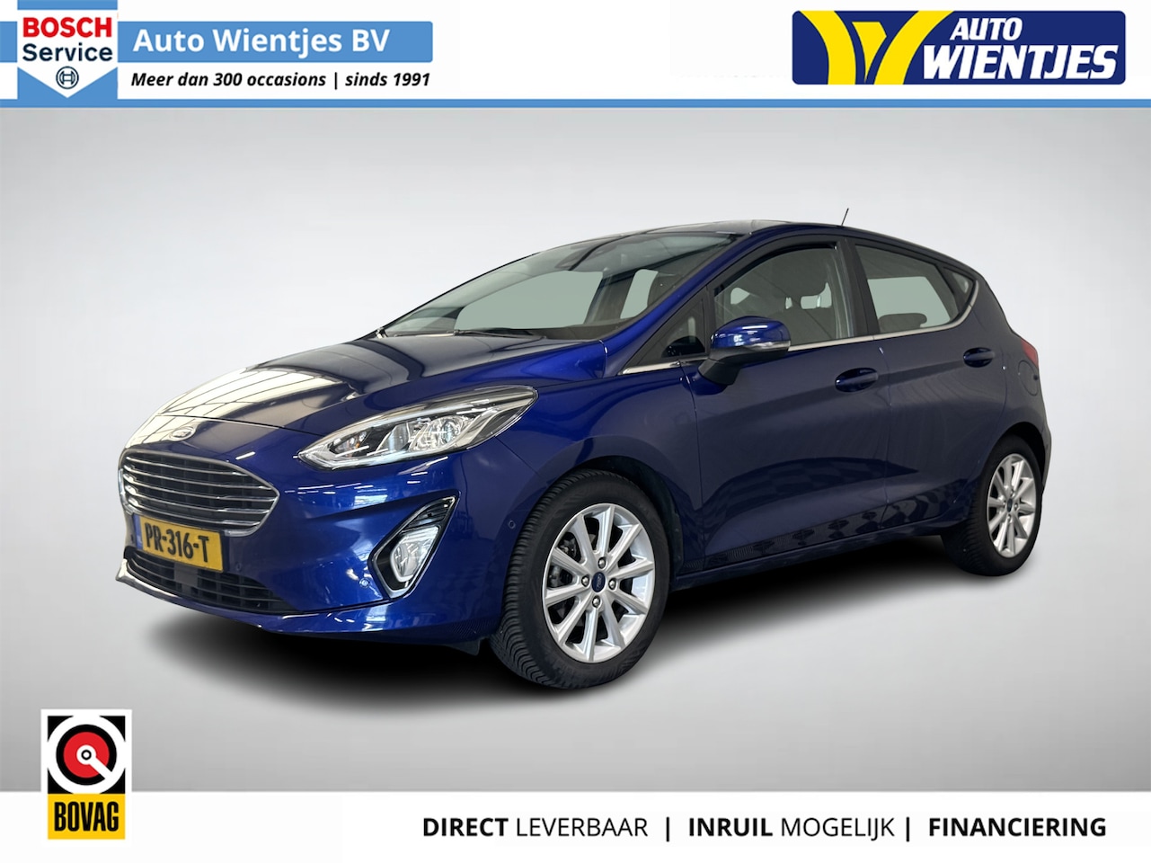Ford Fiesta - 1.5 TDCi | Titanium 5-Drs | Navi | Camera | Trekhaak - AutoWereld.nl