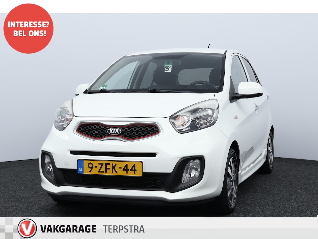 Kia Picanto - 1.0 CVVT X-treme/ 60.000 KM! N.A.P!/ 5-Drs/ 14'' LMV/ LEDER/ NAVI/ Clima/ Elek. pakket/ Is - AutoWereld.nl