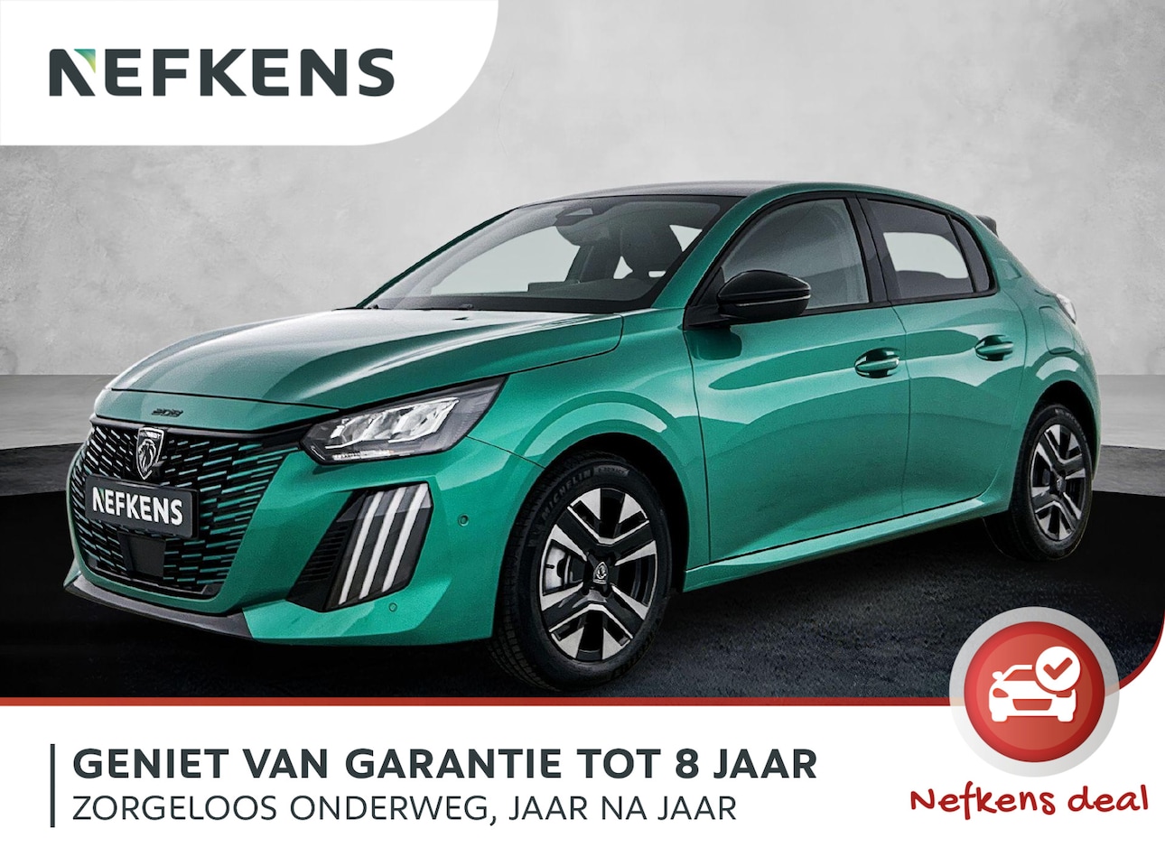 Peugeot 208 - 1.2 Hybrid 110pk Envy Automaat | Tot 8 Jaar Garantie | Camera Voor + Achter | Navigatie | - AutoWereld.nl