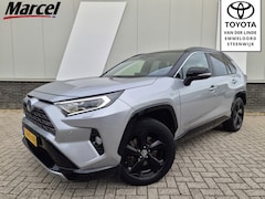 Toyota RAV4 - 2.5 Hybrid Bi-Tone Automaat Navi Leder JBLspeaker Autom achterklep PDC v+a Trekhaak