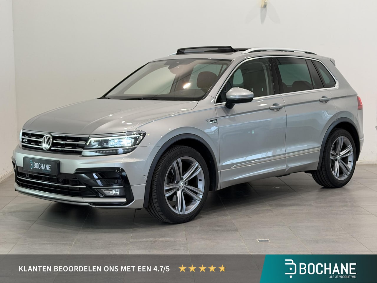 Volkswagen Tiguan - 1.5 TSI ACT Highline Business R | Trekhaak | Elektrische achterklep | Stoel- & Stuurwielve - AutoWereld.nl